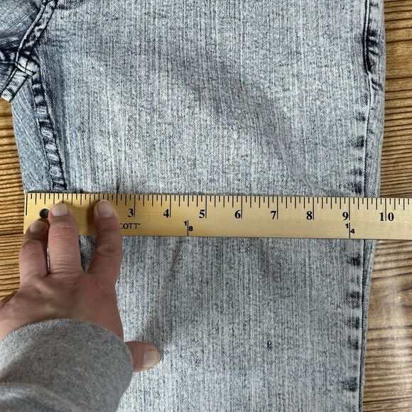 KC Conspirators Jeans Men’s  32x32 Gray Denim BUTTON FLY Skinny Designer - Picture 9 of 16